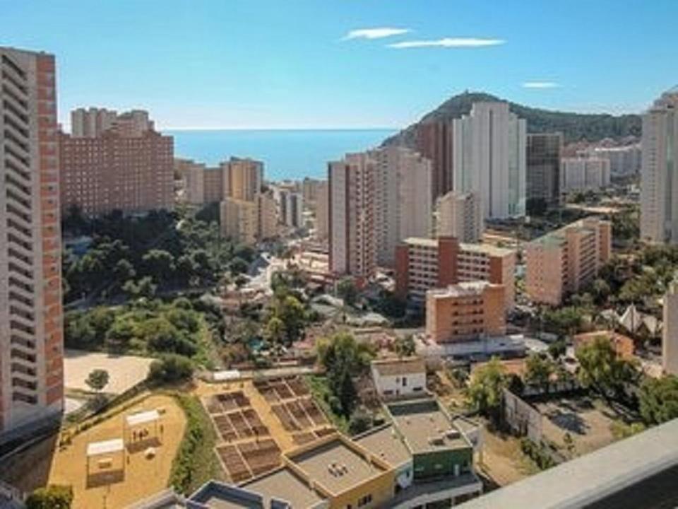 Apartamento Playa De Poniente Benidorm - Torre Dos Calas Eksteriør bilde