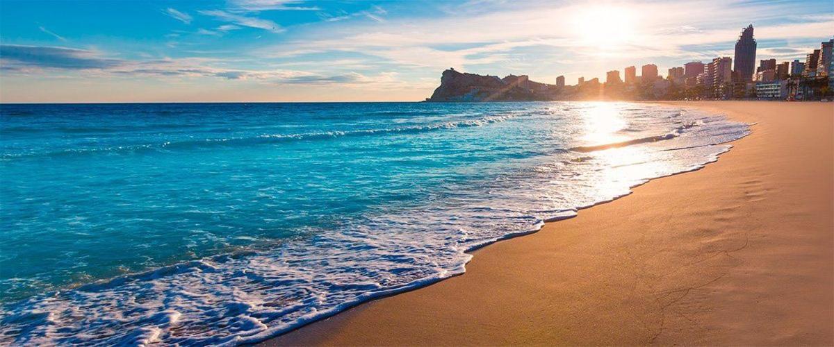 Apartamento Playa De Poniente Benidorm - Torre Dos Calas Eksteriør bilde