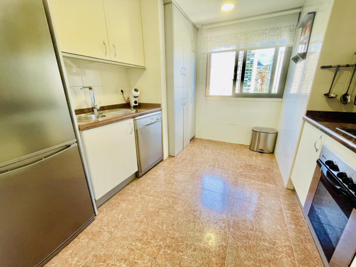 Apartamento Playa De Poniente Benidorm - Torre Dos Calas Eksteriør bilde