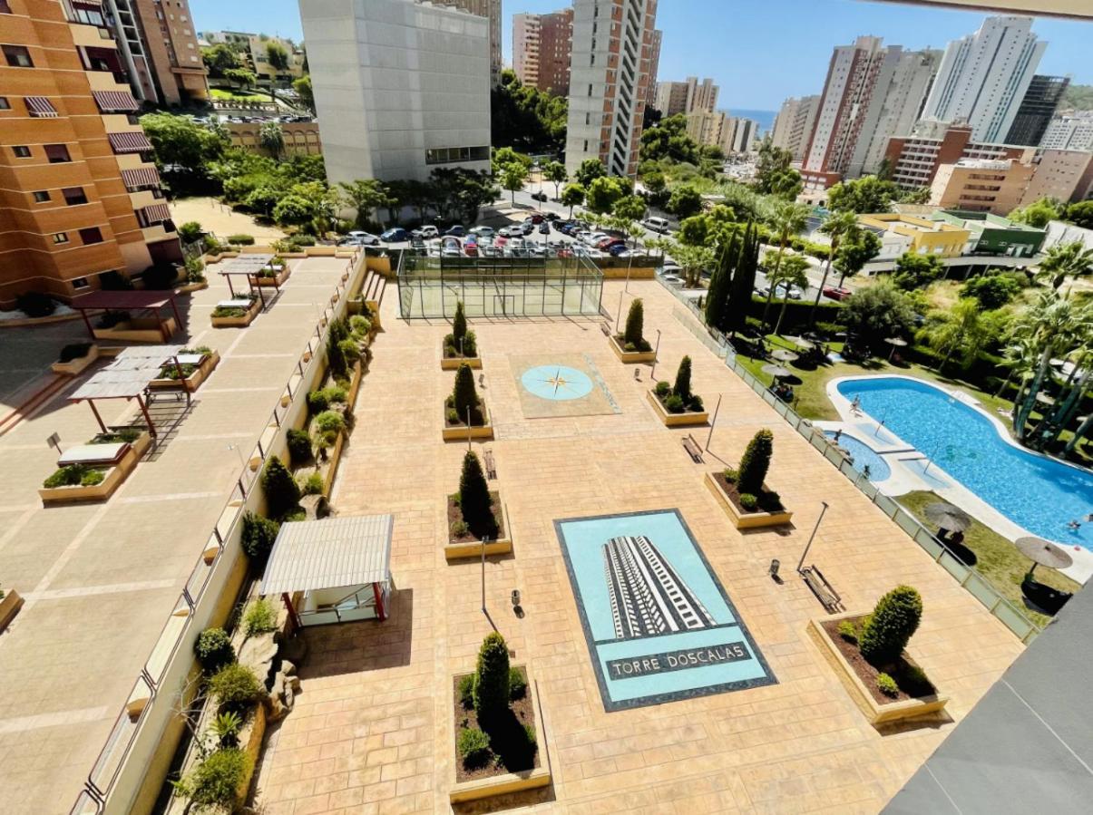 Apartamento Playa De Poniente Benidorm - Torre Dos Calas Eksteriør bilde