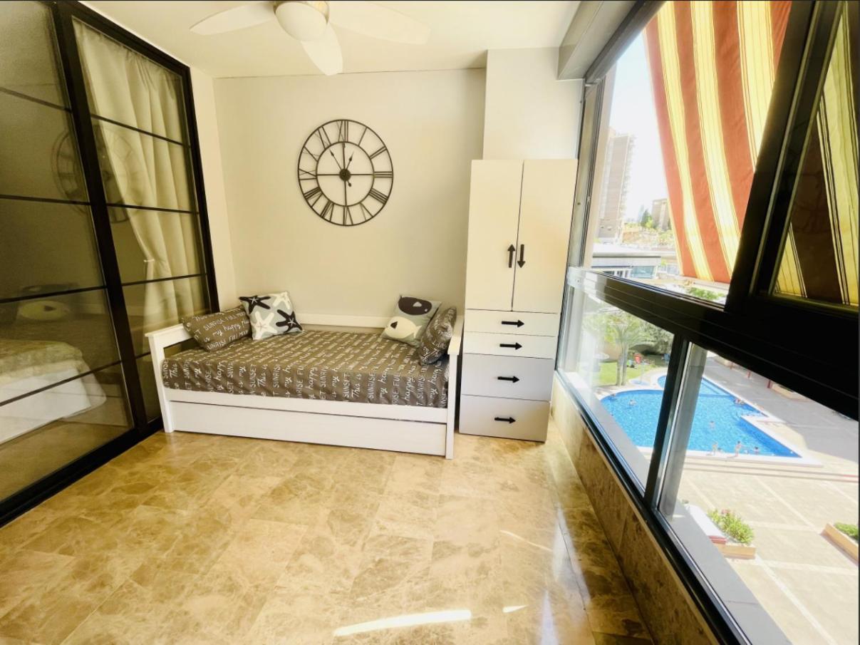 Apartamento Playa De Poniente Benidorm - Torre Dos Calas Eksteriør bilde